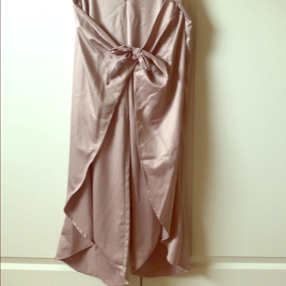 Palazzo Tie Front Pants